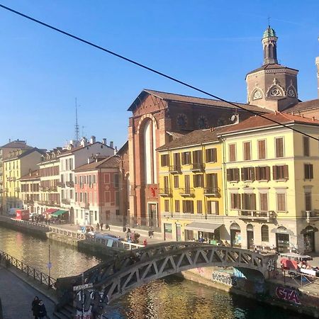 Canal View Historical Apartment Милан Экстерьер фото